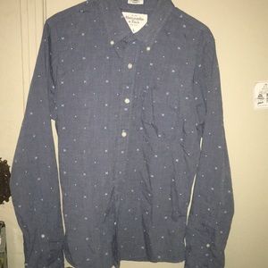 Abercrombie & Fitch - Men's Button Down Sz-L